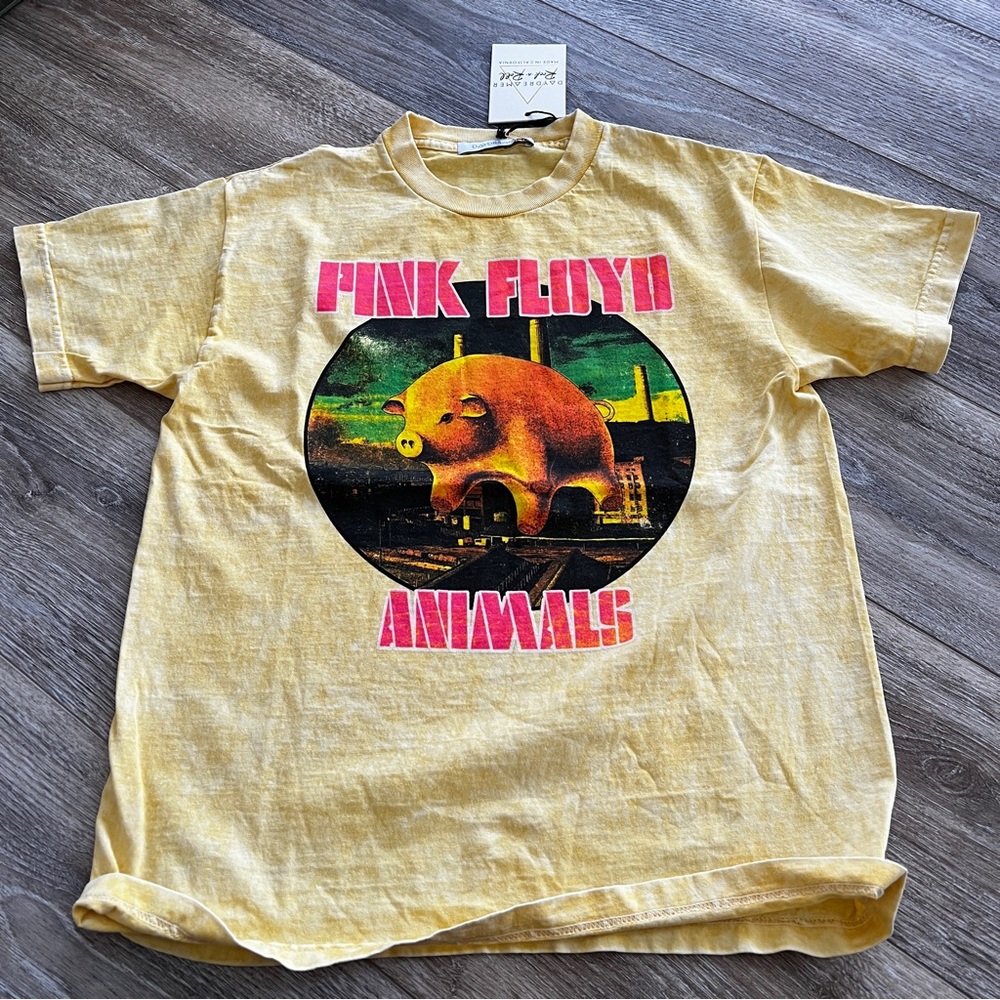 Daydreamer Pink Floyd tee yellow small